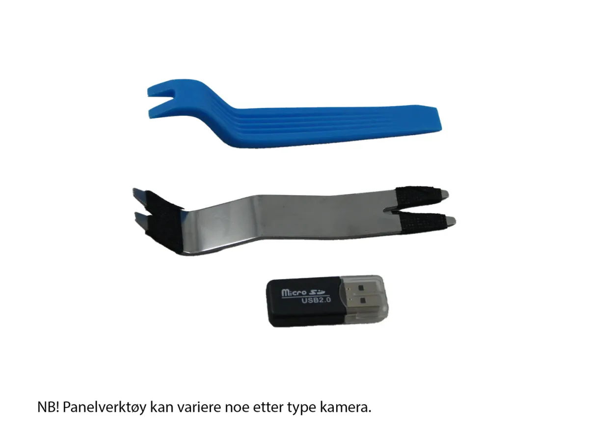 Integrert 4K Dashcam (foran) VW T-Roc (2017 - 2025)