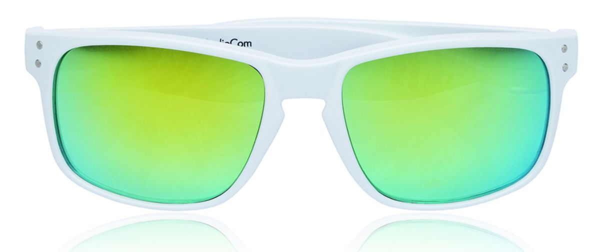 Ground Zero Solbrille, hvit