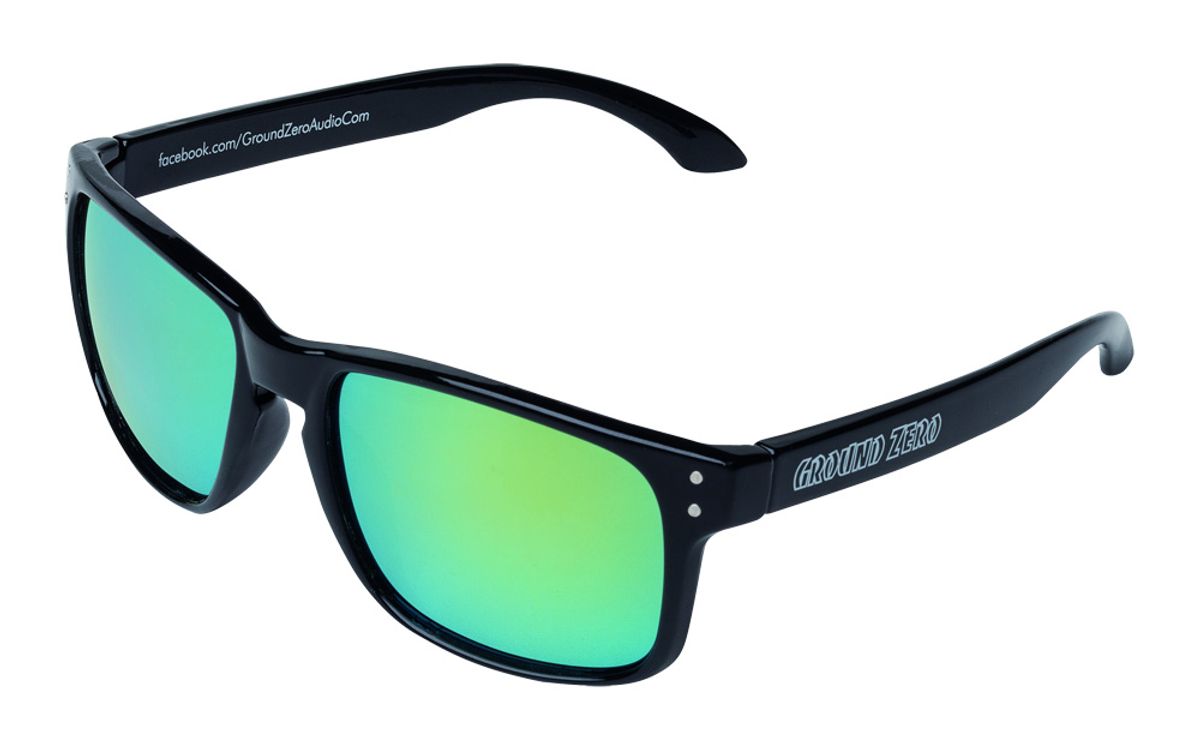 Ground Zero Solbrille, hvit