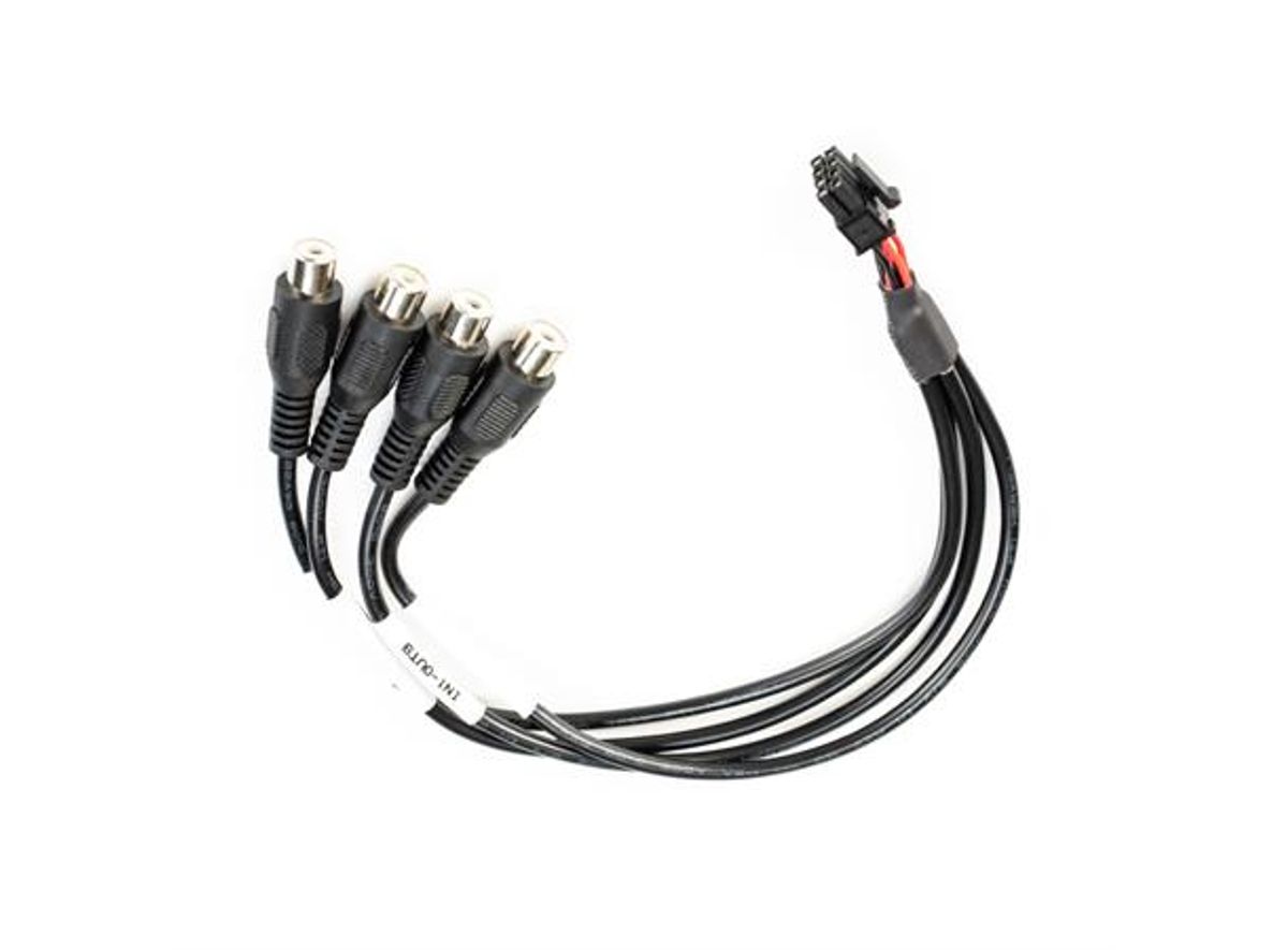 MOSCONI ext4RCA 4 kanals phono inn/ut micro fit molex