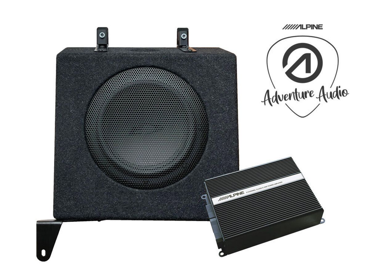 Alpine - lydoppgradering Ford Transit Custom 7 - DSP amp & SUB