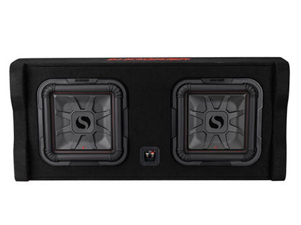 Hovedbilde KICKER Downfire Basskasse med 2stk SoloX L7T 12” (2 ohm)