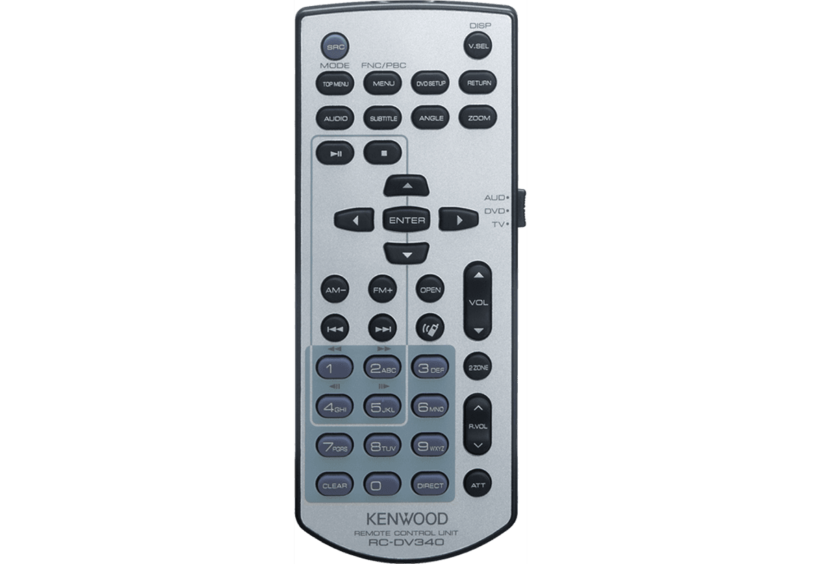 Kenwood Fjernkontroll KCARCDV340