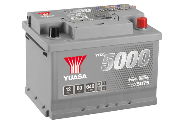 Hovedbilde Yuasa YBX5075 (12v 60Ah)
