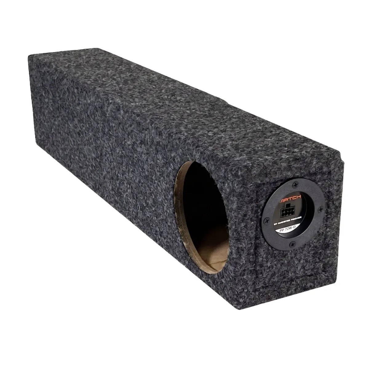 Biltilpasset 6,5`` basskasse for KGM Musso EV