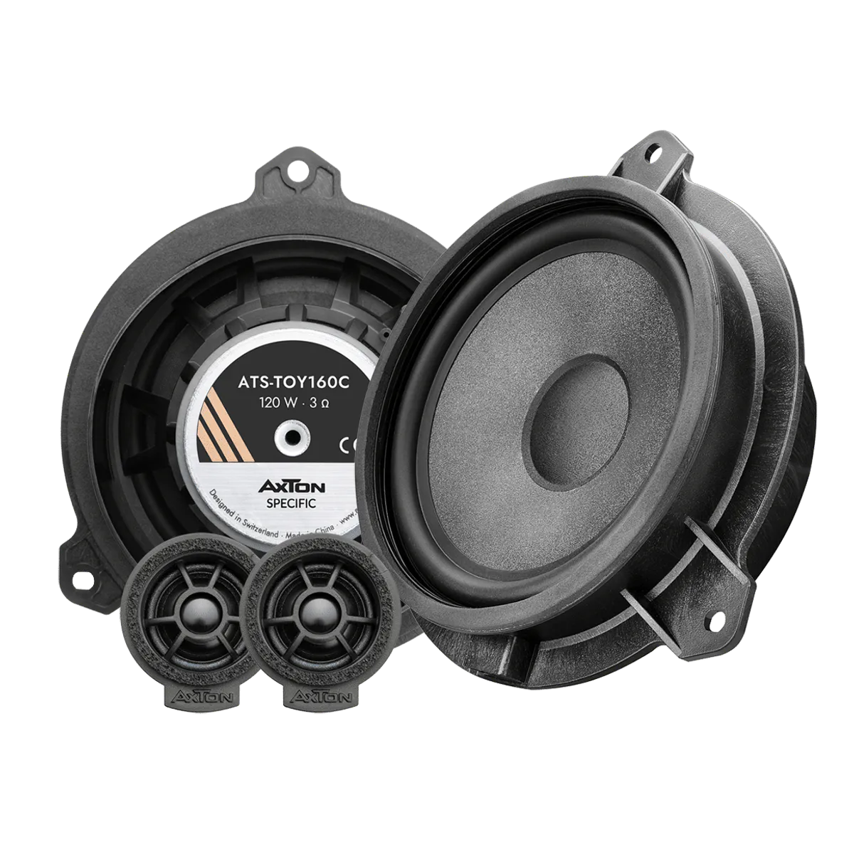 Axton - 16 cm komponentsett til Toyota/Lexus
